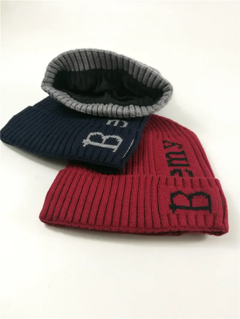 Вязаные Утепленные зимние шапки для женщин и мужчин Skuiless Beanies модные шерстяные Повседневные шапки унисекс с буквенным принтом Docker Прямая поставка