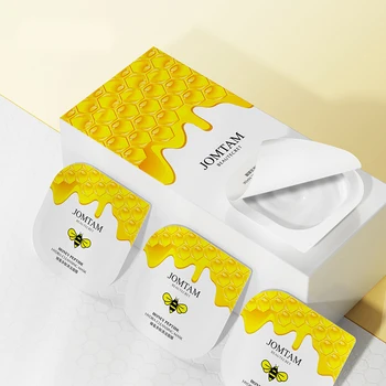 

6 Pieces Honey Peptide Hydra Cleansing Mask Moisturizing Oil-control Anti-Aging Whitening Depth Replenishment Wrapped Mask