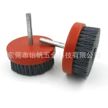 Производители поставляют абразивный шелк полировки круглые тарелки кисти абразивный круг пластины щетка свинья щетина круглые тарелки щетка