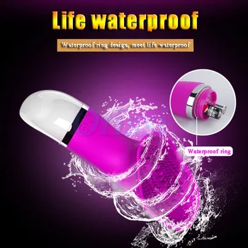 30 Speed Tongue Clitoris Stimulator Vibrator Silicone Oral Vibrator Masturbator for Women Adult Sex Toys G-spot Nipple Sucker 5