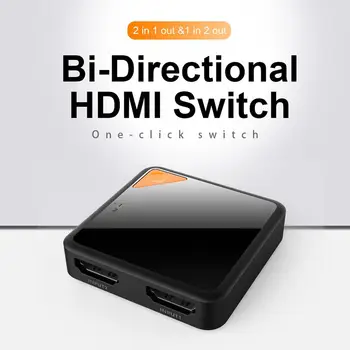 

EastVita Two-way Switcher for HDMI Adapter ABS Various Specifications Wide Range of Uses