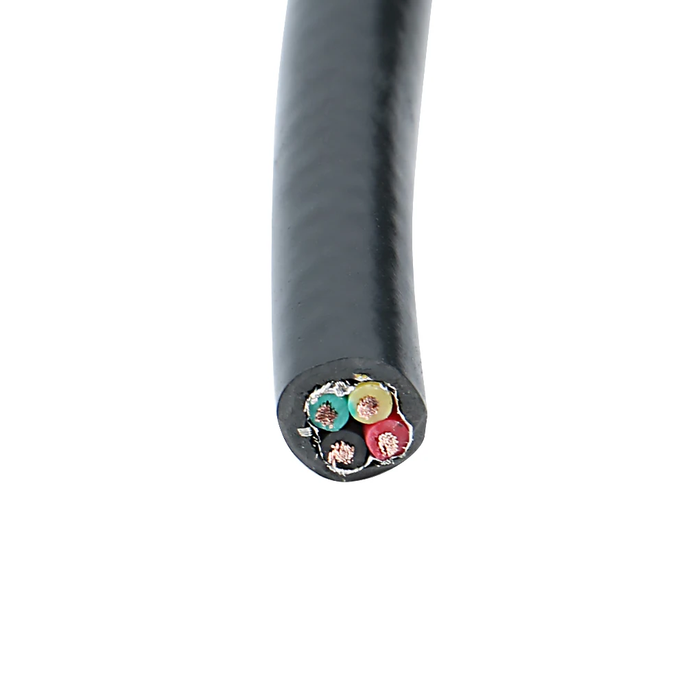 10 meter UL2464 4c 4 core 22awg / 4x1mm^2 double shielded cable of