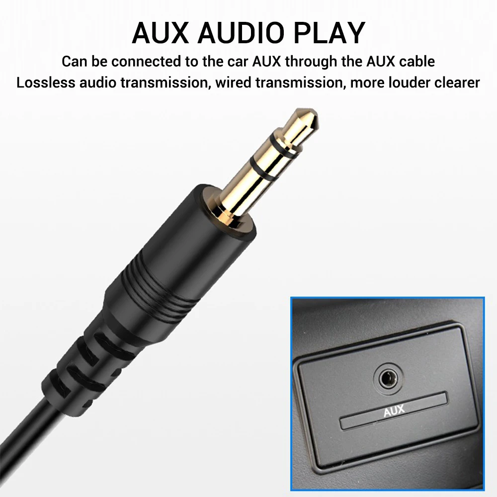 Bluetooth Car FM Transmitter Car Kit Handsfree AUX 3.5mm Car MP3 Player Audio Music Receiver With Gift Car Charger