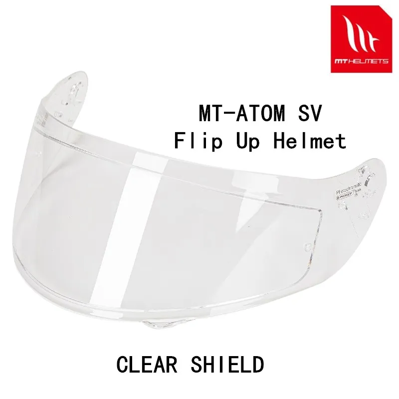 MT-V-16 shield MT Flip up helmet ATOM SV helmet shield replacement helmet lens for MT original parts internal sunglasses