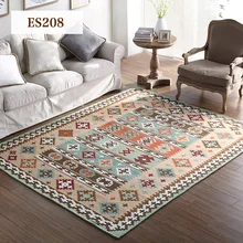 Американский стиль ковер для гостиной, спальни, современный ковер, цветочный пасторальный ковер, прикроватный домашний декор, коврик для пола, прямоугольник, толстый