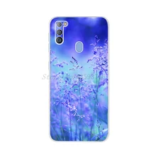 6 4 Case For Samsung M21 21 Back Cover Clear Butterfly Flower Fashion Print Soft Cases For Samsung Galaxy M21 M 21 M215f Capa Mobile Phone Cases Covers Aliexpress