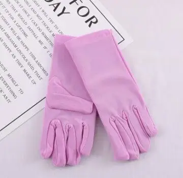 Children's boy girl thin elastic candy color glove kids dancing performance etiquette glove R1235 carhartt gloves Gloves & Mittens