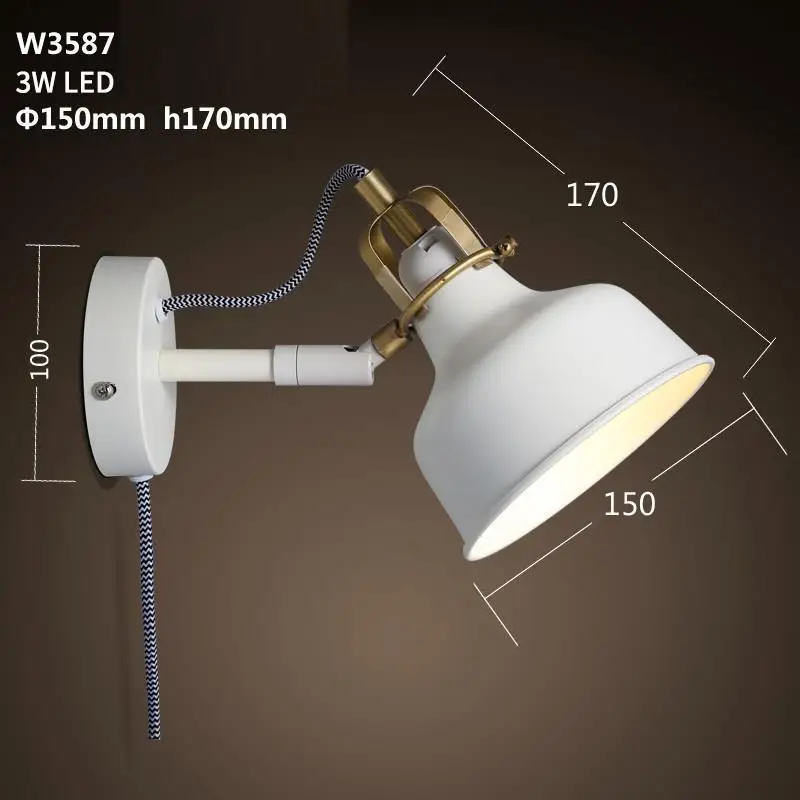Промышленный Декор Arandela лампа аппликация Murale светильник Aplique Luz Wandlamp Lampara де сравнению интерьер стены спальня свет