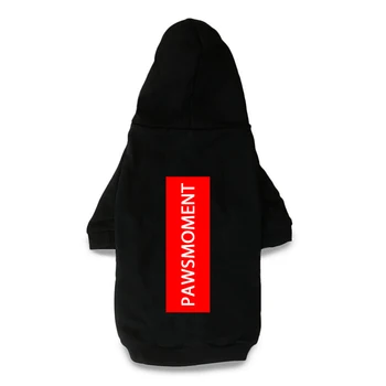 

Dog Cotton Hoodies for Small Dogs Pet Print Sweater Pug Costume French Bulldog Apparel