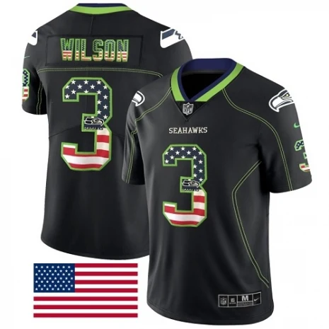 MEN Мужская Новинка, высокое качество, Seahawks Seattle Russell Wilson - Цвет: MEN