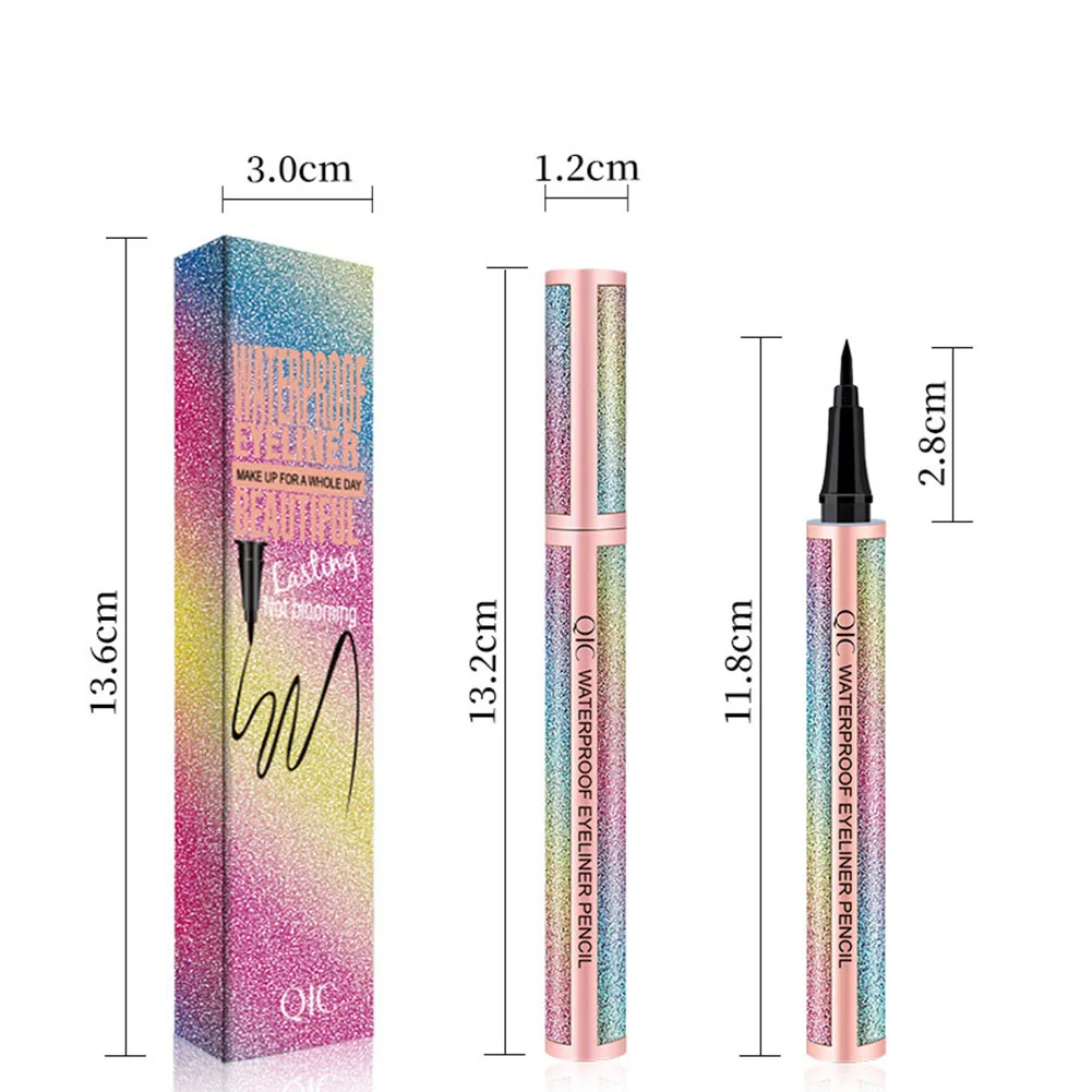 Waterproof Liquid Pencil Quick Drying Long-Lasting Sweat Proof Makeup Eye liner Easy to match different make-up styles