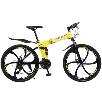 

26 inch 21 speed mountain bike shock absorber bicycle variable speed folding student car adult bicycle mountain bike men