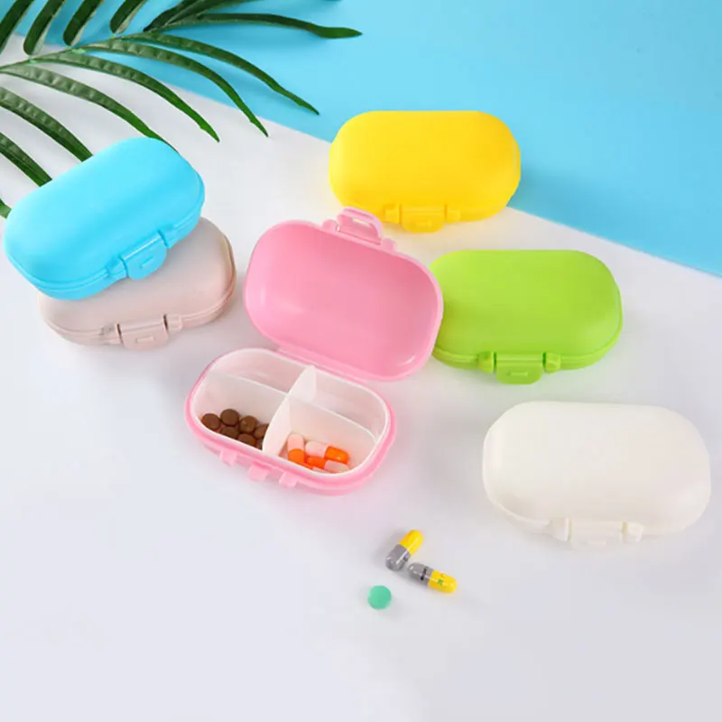 

Portable jewelry case Makeup organizer Mini Pill Case Medicine Boxes Travel Home Drugs Tablet Empty Container Storage Box