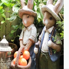 Ngryise 1 Набор статуя кролика brother ремесло для сада