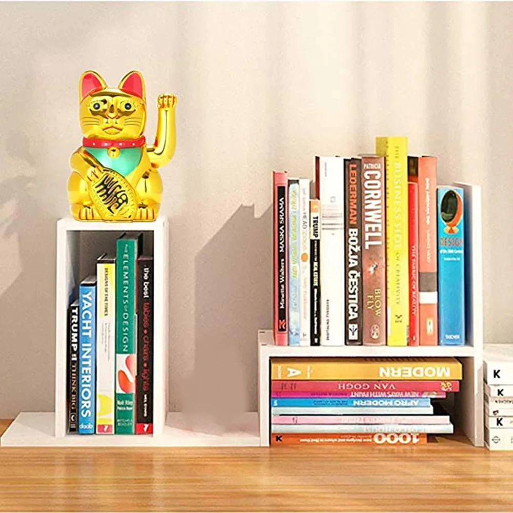 Japanese Gold Lucky Cat With Waving Arm Battery Charging Lucky Fortune Cat For Home Decoration Room Ornaments Gifts No Battery