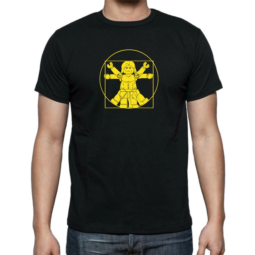 

Lego Vitruvian T-Shirt .... Available In Sizes Up To 3Xl Free Uk Postage Style Round Tee Shirt