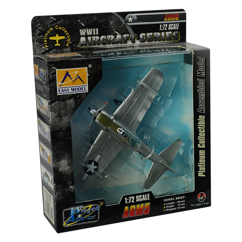 Trumpeter 1/72 Второй мировой войны Американский истребитель Зеро испытательная машина 36354 модель готового продукта