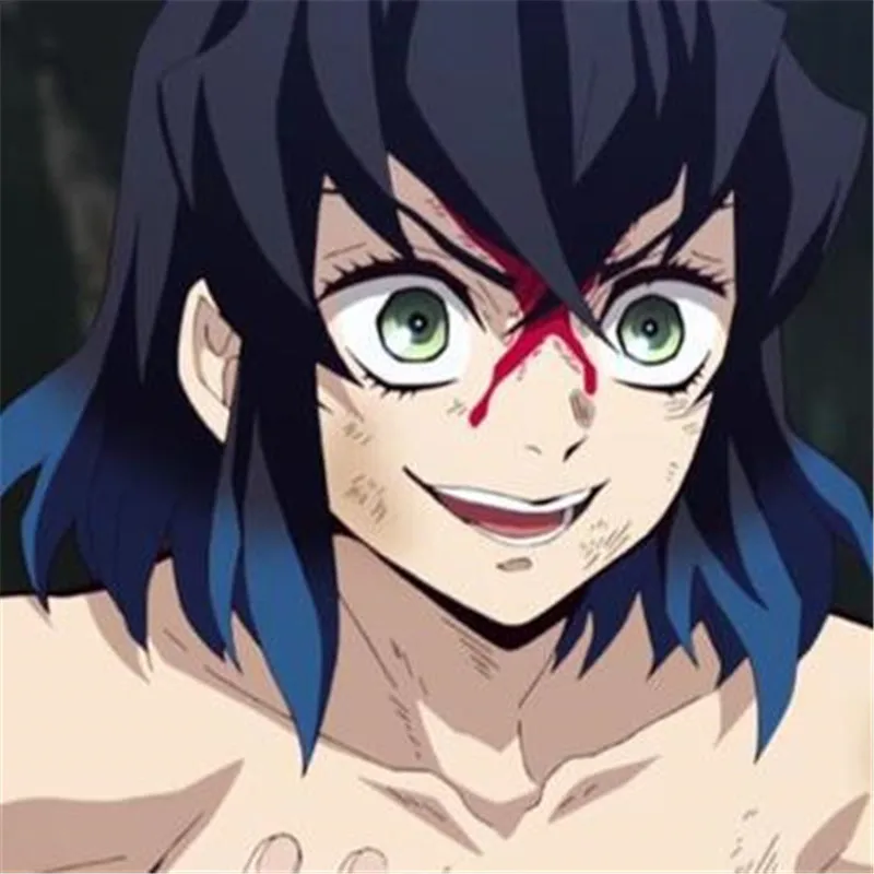 Inosuke Cosplay Wig