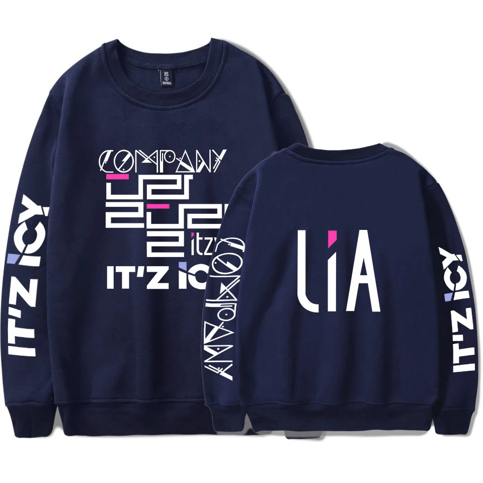 ITZY толстовка женская Горячая комбинация эксклюзивная толстовка с капюшоном модная Популярная Корейская осенняя и зимняя одежда XXS-4XL