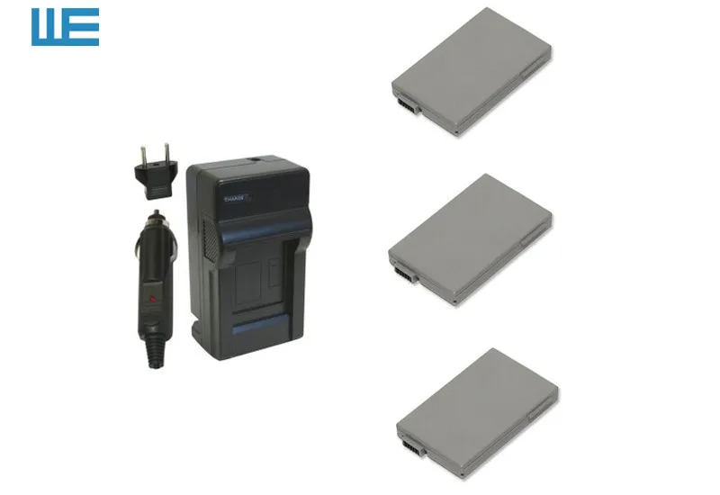 BP-208, BP208 BP-208DG Аккумулятор для видеокамер и Зарядное устройство для Canon FVM300 IXY DVS1 MVX1Si MVX430 MVX450 MVX460 Optura S1 VIXIA HR10 - Цвет: Синий