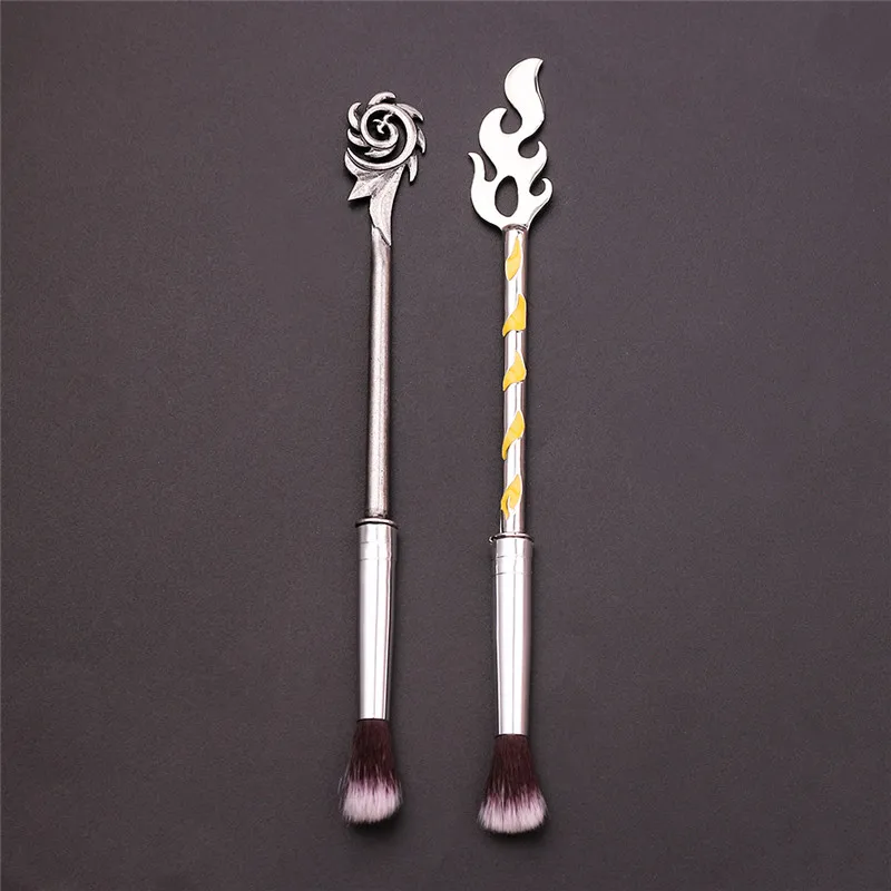 

Punk Retro Streetwear Harajuku Women's Fashion Brushes Metal Fashion Dark Series Eyeshadow Makeup Brush Tools