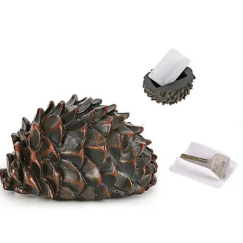 

Pinecone Hide Keys Box Outdoor Garden Security Stash Storage Case Hidden Key Box