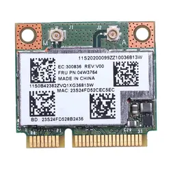 BCM943228HMB Dual Band ретранслятор WiFi, Bluetooth, Беспроводной 4,0 Мини карта pci-e для IBM lenovo E430 E431