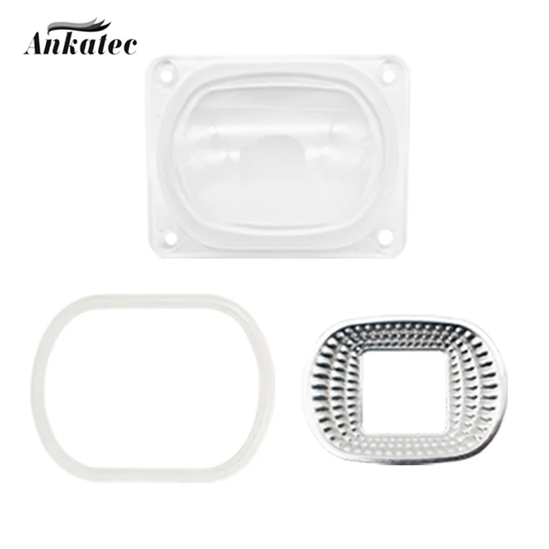 LED Lens 25*25mm LED Diodes Lamp For 10W 20W 30W 50W Convex Reflector Collimator For DIY