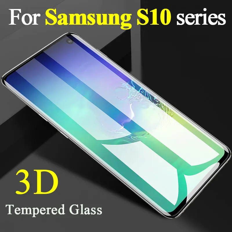 Защитное 3d стекло для Samsung S10 Plus S10e Lite закаленное защитное экрана 10e Armor S 10 E 10E S10plus