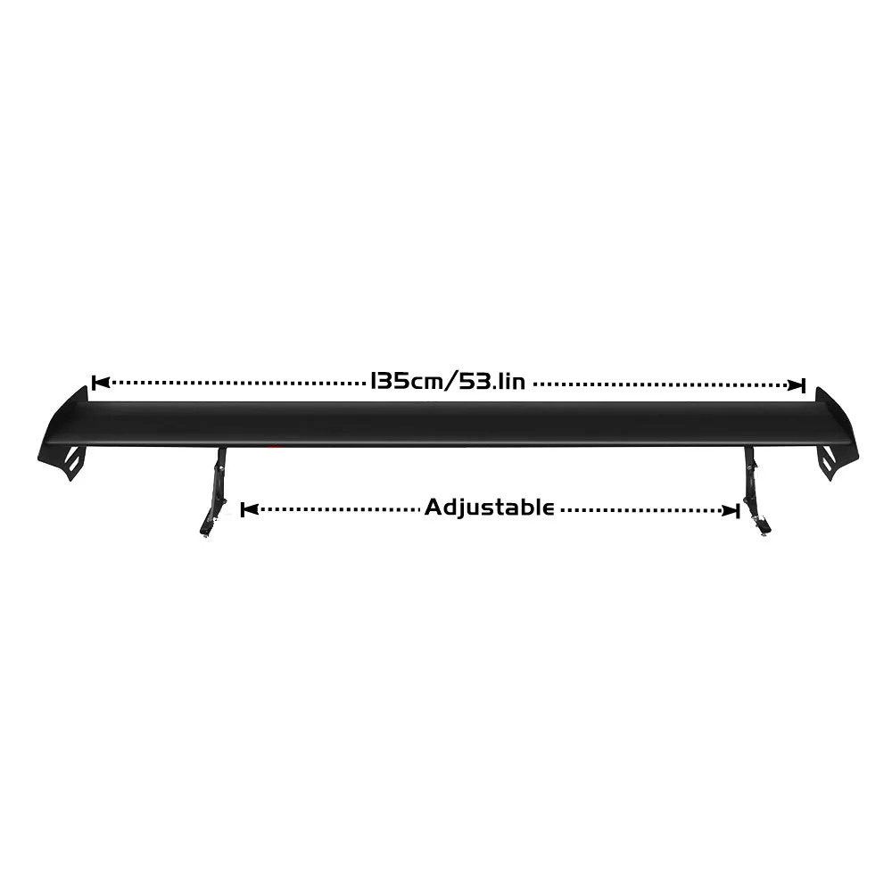 

MOSATP Universal Rear Wing Gt Wing Aluminum Lightweight Real Car Spoiler Clamp Type Trunk Spoiler For Sedan Auto parts