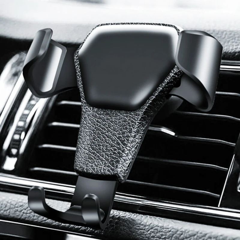 

Gravity Car Phone Holder For Phone in Car Air Vent Clip Mount No Magnetic Mobile Phone Holder Cell Stand Support For iPhone GPS