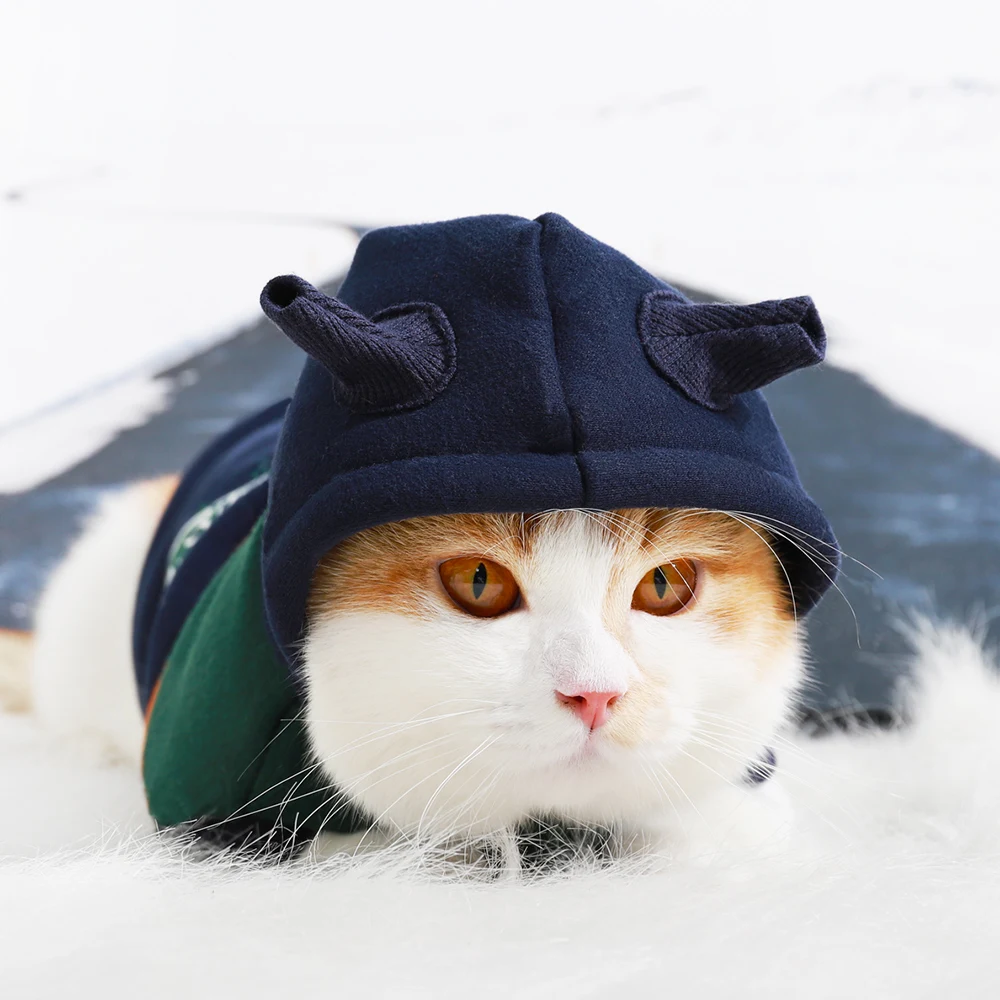 HOOPET/Одежда для кошек куртки куртка с капюшоном костюм домашних животных теплая