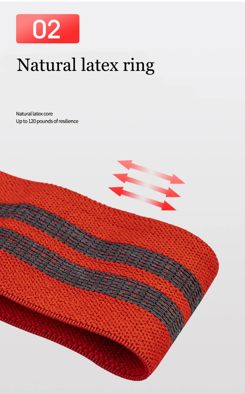 Anti Slip Cotton Hip Band Resistance Bands Booty Exercise Elastic Bands For Yoga Stretching Training Fitness Workout (26)