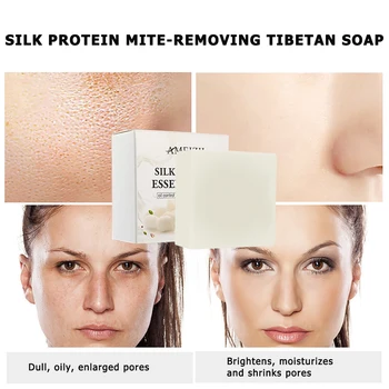 

100g Oil Control Cleansing Soap Acne Removal Anti Mite Protein Essence Soap Personal Beauty Care Accessaries Supplies Tools