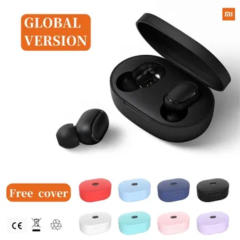 

Xiaomi Redmi AirDots Earbuds Earphone Bluetooth Headset 5.0 TWS Wireless Stereo SBC Cute Mini Light Earphones Auto Charging box