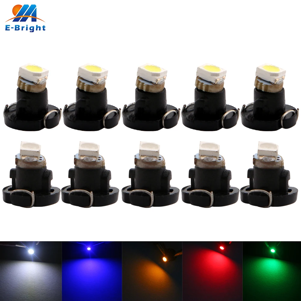 10x T3 1210 Led Smd Car Gauge Light Auto Dashboard Instrument Light