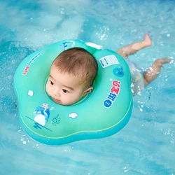 Tube de bain gonflable pour bébé, accessoires de natation, flotteur de cou, jouets de natation pour bébé, anneau flottant, entraîneur de natation 