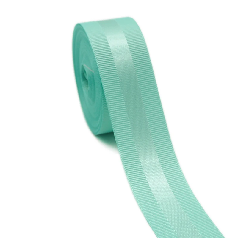 Satin Ribbons Grosgrain Ribbon Ribbon Decoration 25MM/38MM 5 Yards Edge For Crafts DIY Hair Bows Gift Packaging Wedding Party
