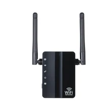 WiFi повторитель беспроводной 300 Мбит/с маршрутизатор режим WiFi удлинитель 2,4G беспроводной повторитель(черный