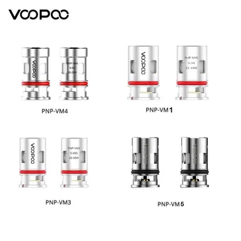 

5pcs VOOPOO PnP-VM5 PnP-VM6 PnP-VM1 PnP-VM3 PnP-VM4 Mesh Coil 0.3ohm PnP VM1 Mesh Coil For VINCI X Pod Vape / Drag S Drag X Kit