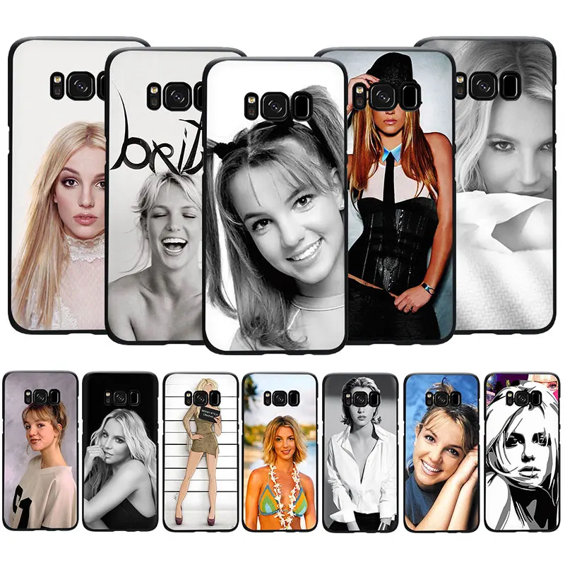 Мягкий чехол для телефона Britney Spears Galaxy M10 20 30 S6 7 Edge S8 9 10 Plus S10E Note 8 | Мобильные