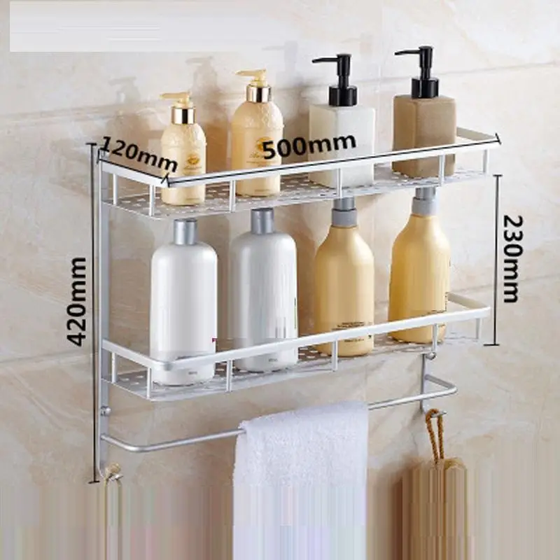 MODEL T Плавающий держатель для шампуня Prateleira Mobile Bagno Etagere Salle De Bain настенная полка аксессуары полки Banheiro органайзер для ванной комнаты - Цвет: MODEL T