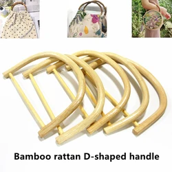 2 Colors 12/14cm Imitation Bamboo Bag Handles For Diy Purse Handbag Tote Handles Accessories Clutch Bag Parts Handle For Bags