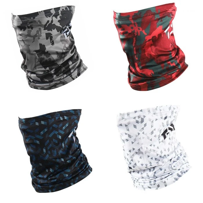 DAIWA Shimano-pañuelo de seda de hielo para la cabeza, protección Anti-UV, accesorios de pesca, bufanda de motocicleta, pañuelo de ciclismo