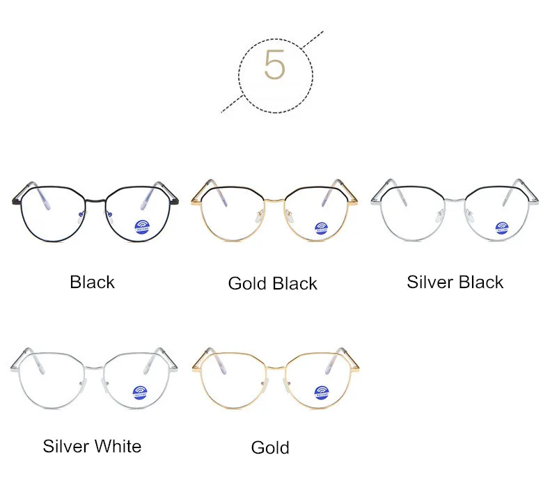 Модные металлические необычные очки, оправа для женщин, Oculos De Grau, ретро большой полигон, компьютер, анти-синий светильник, плоские очки для мужчин