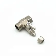 При помощи обратного осмоса переходник питательной воды 1/2 ''BSP мужской/внутренней резьбой для 1/4 ''Tube кран фильтр для воды шаровой кран тройник 3 контактный разъем клапан