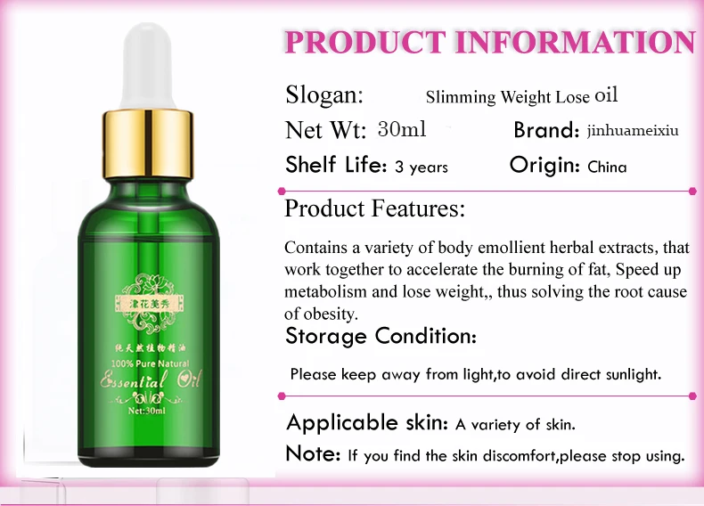 Slimming Weight Lose Oil
