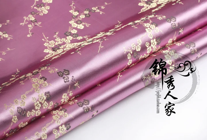 014 DIY Швейные принадлежности и ткани парча и атласная ткань китайское платье Тан платье Чонсам шелк и Атлас