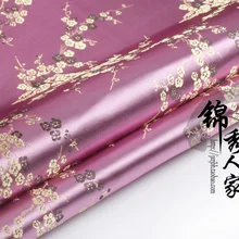 014 DIY Швейные принадлежности и ткани парча и атласная ткань китайское платье Тан платье Чонсам шелк и Атлас