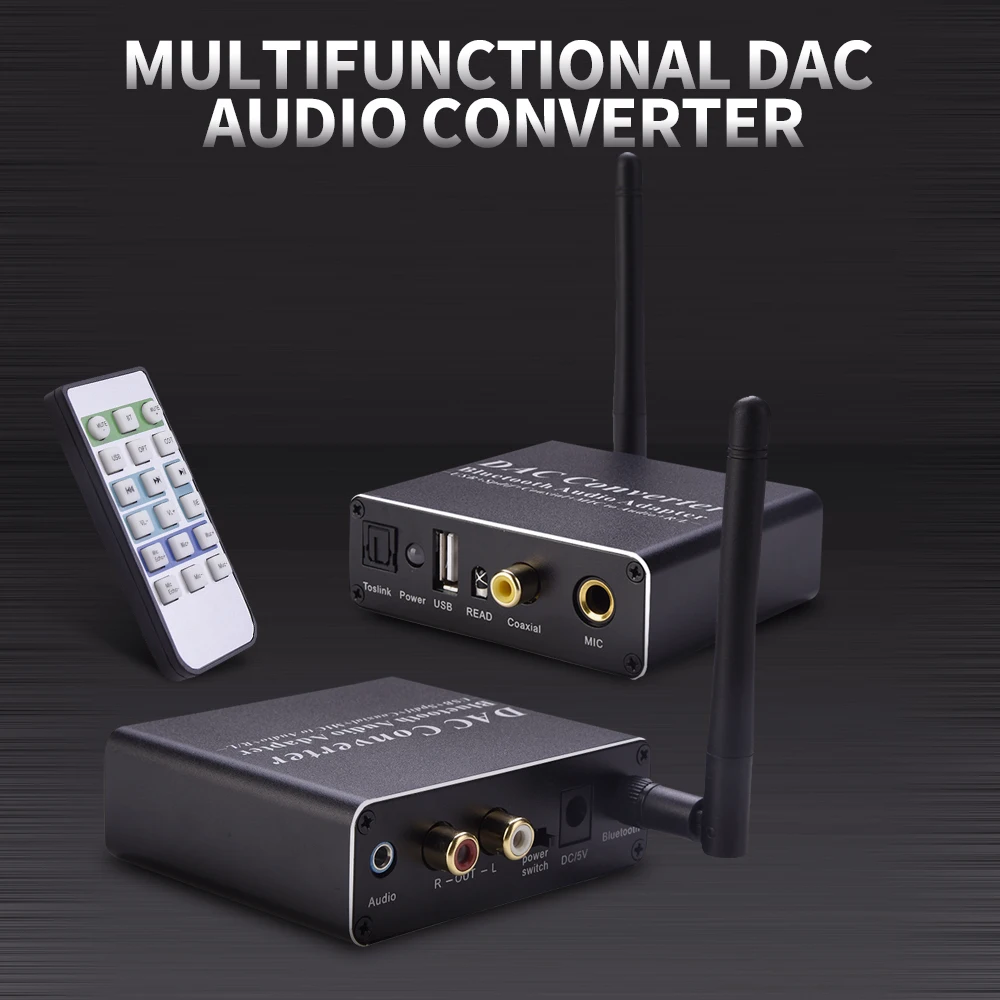 Tanio Konwerter Audio DAC cyfrowy na analogowy konwerter Audio konwerter